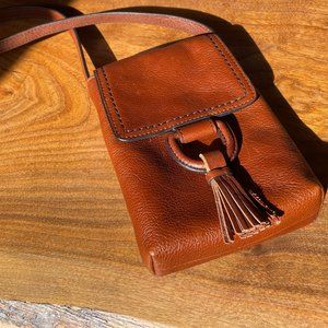 NWOT Leather Phone Crossbody Bag Purse